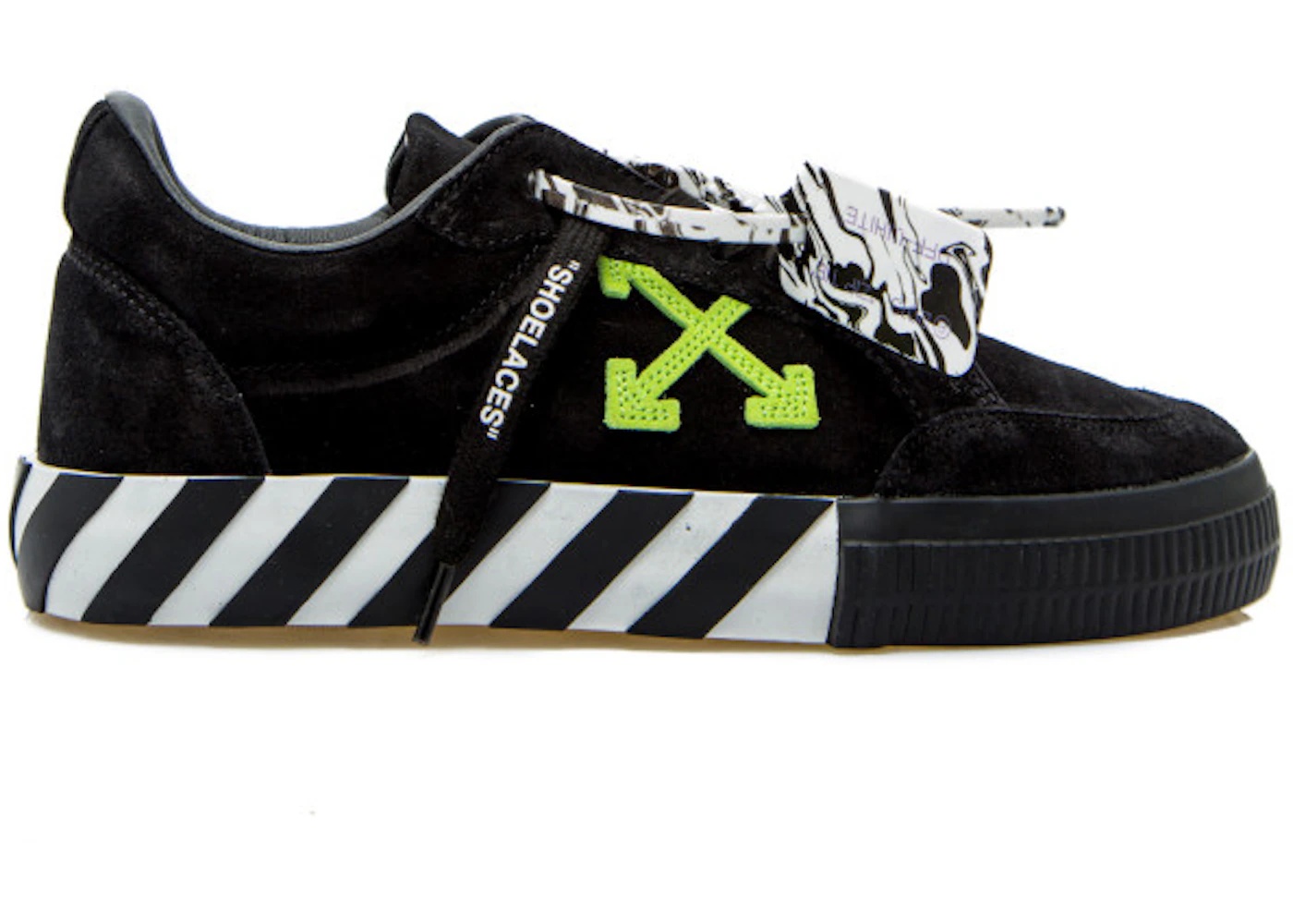 OFF-WHITE Vulc Low Black/Green SS21 - 1