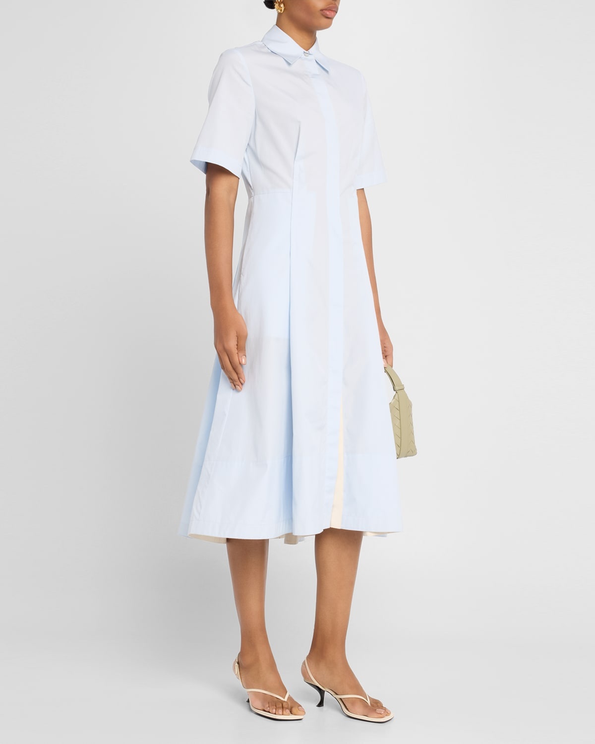 Canvas Tape Shirtdress - 4