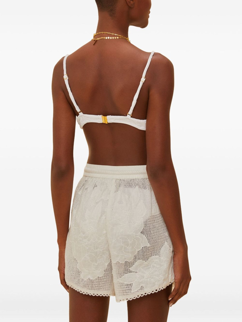 FARM RIO floral drawstring shorts outlook