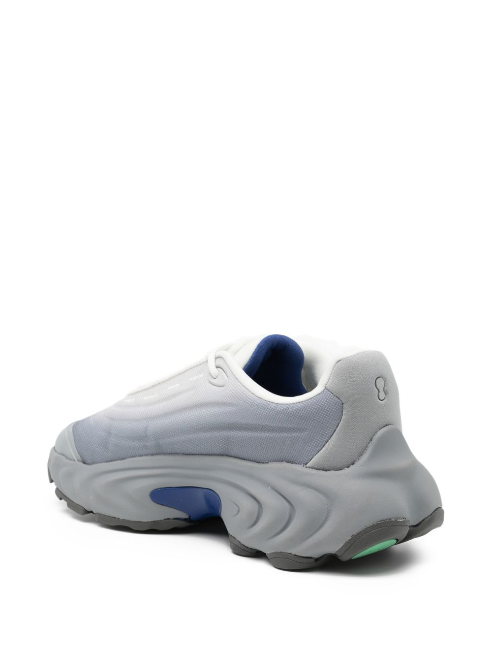 logo-embroidered trainers - 3