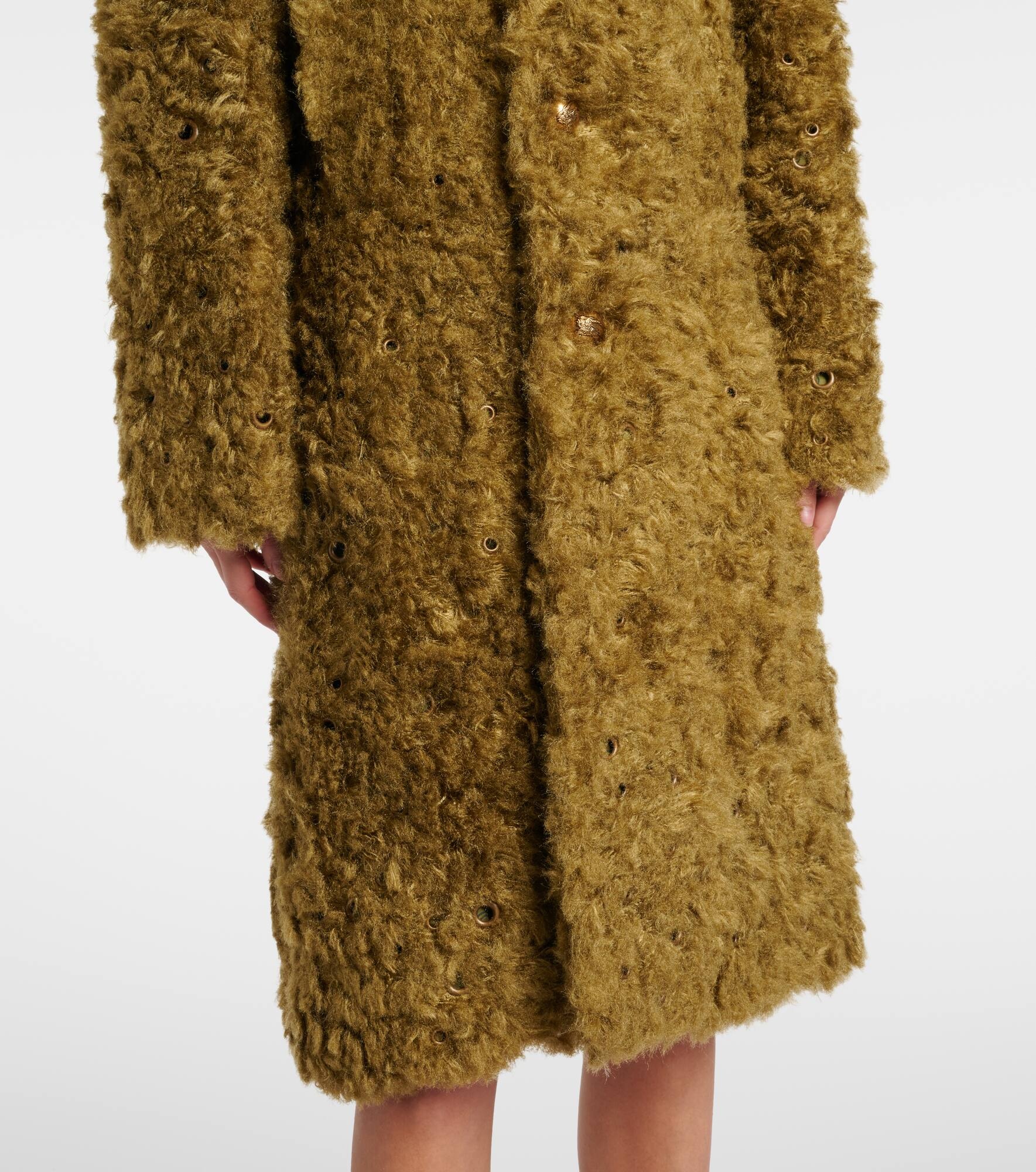Faux fur coat - 5