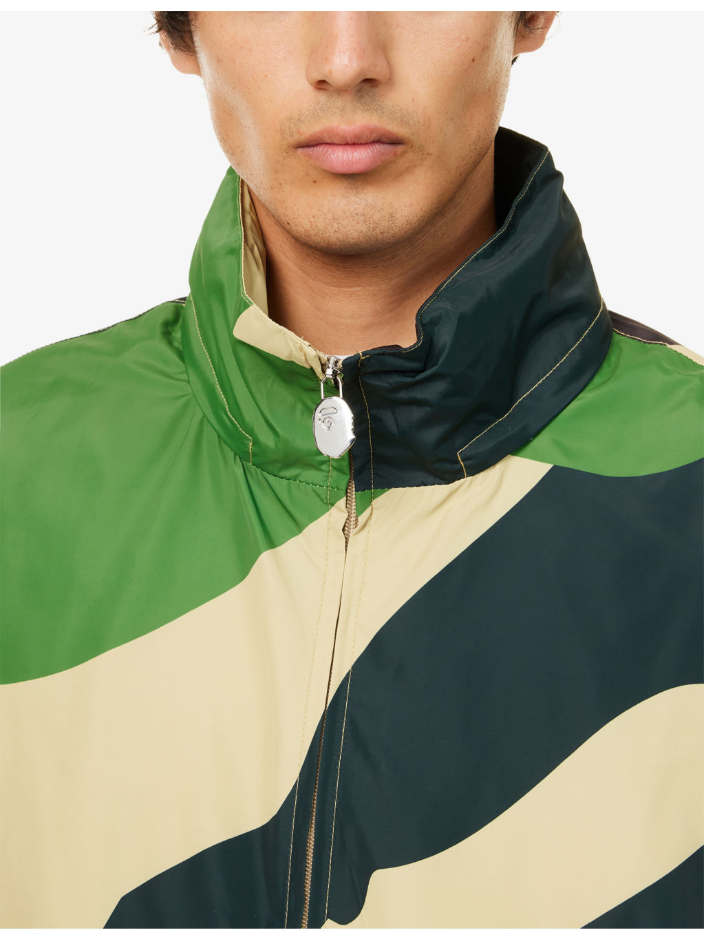ABC Camo Windbreaker Nylon Jacket - 5