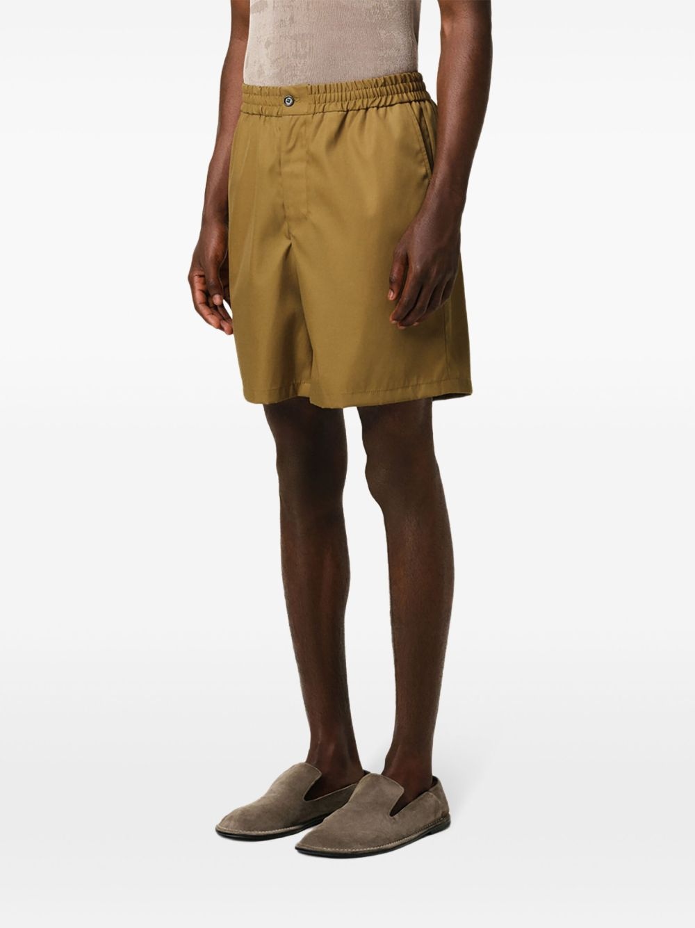 logo-plaque shorts - 4