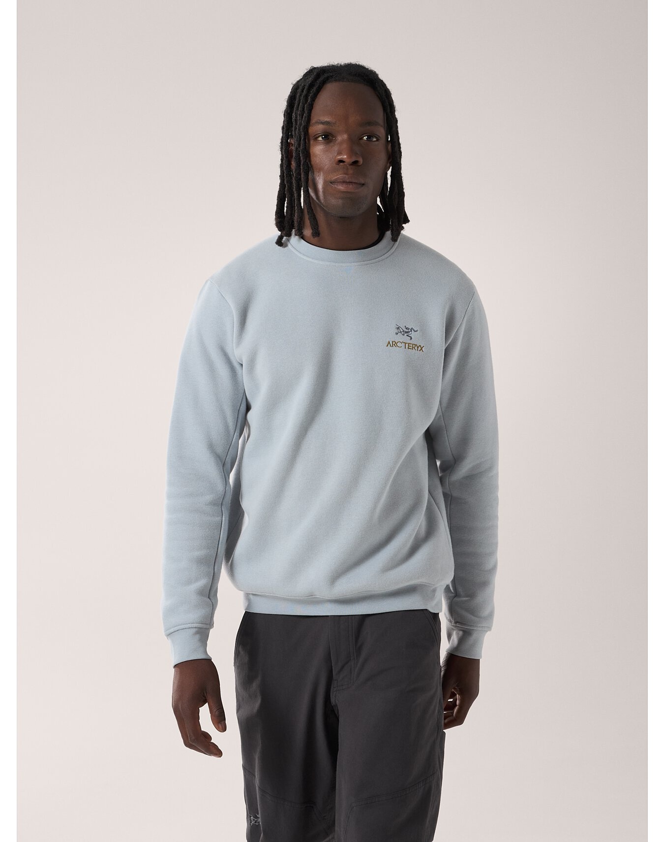 Emblem Fleece Crew Neck Pullover - 2