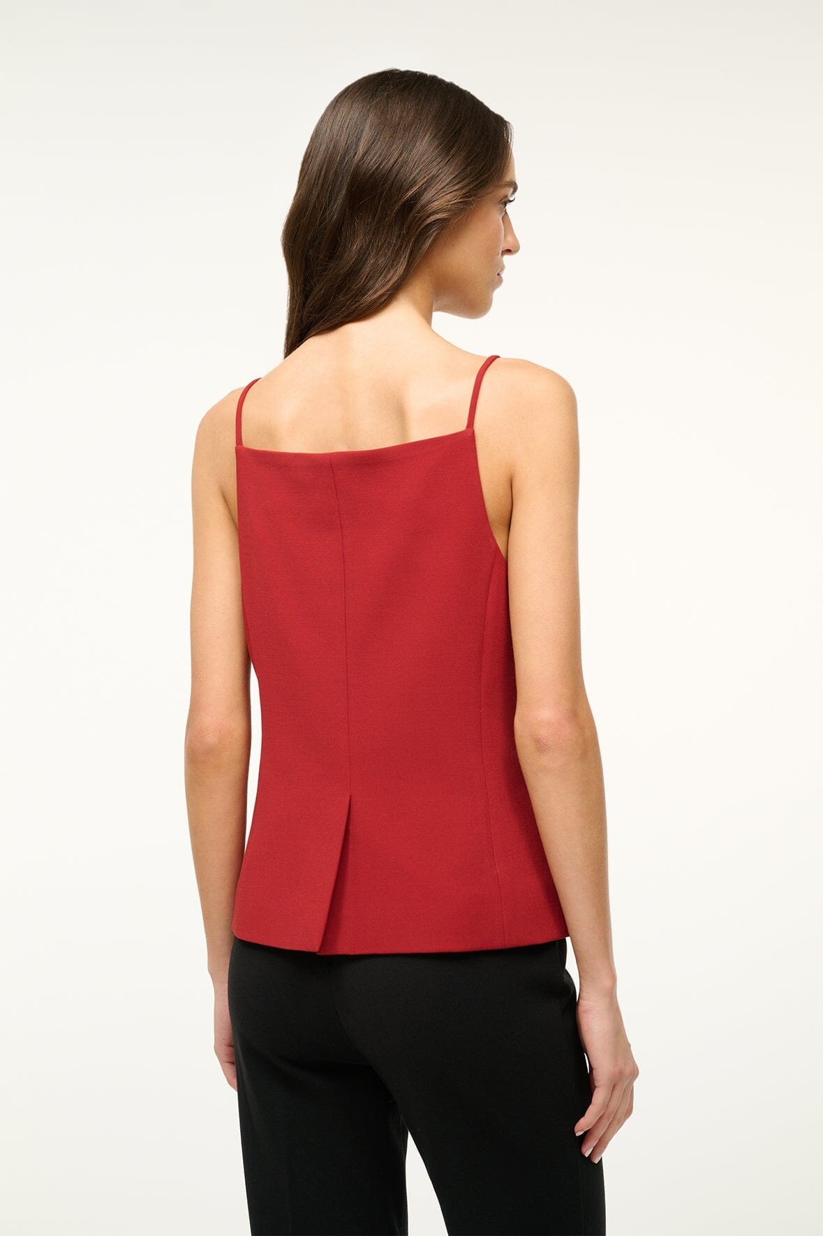 トップス STAUD UNA TOP BLACK