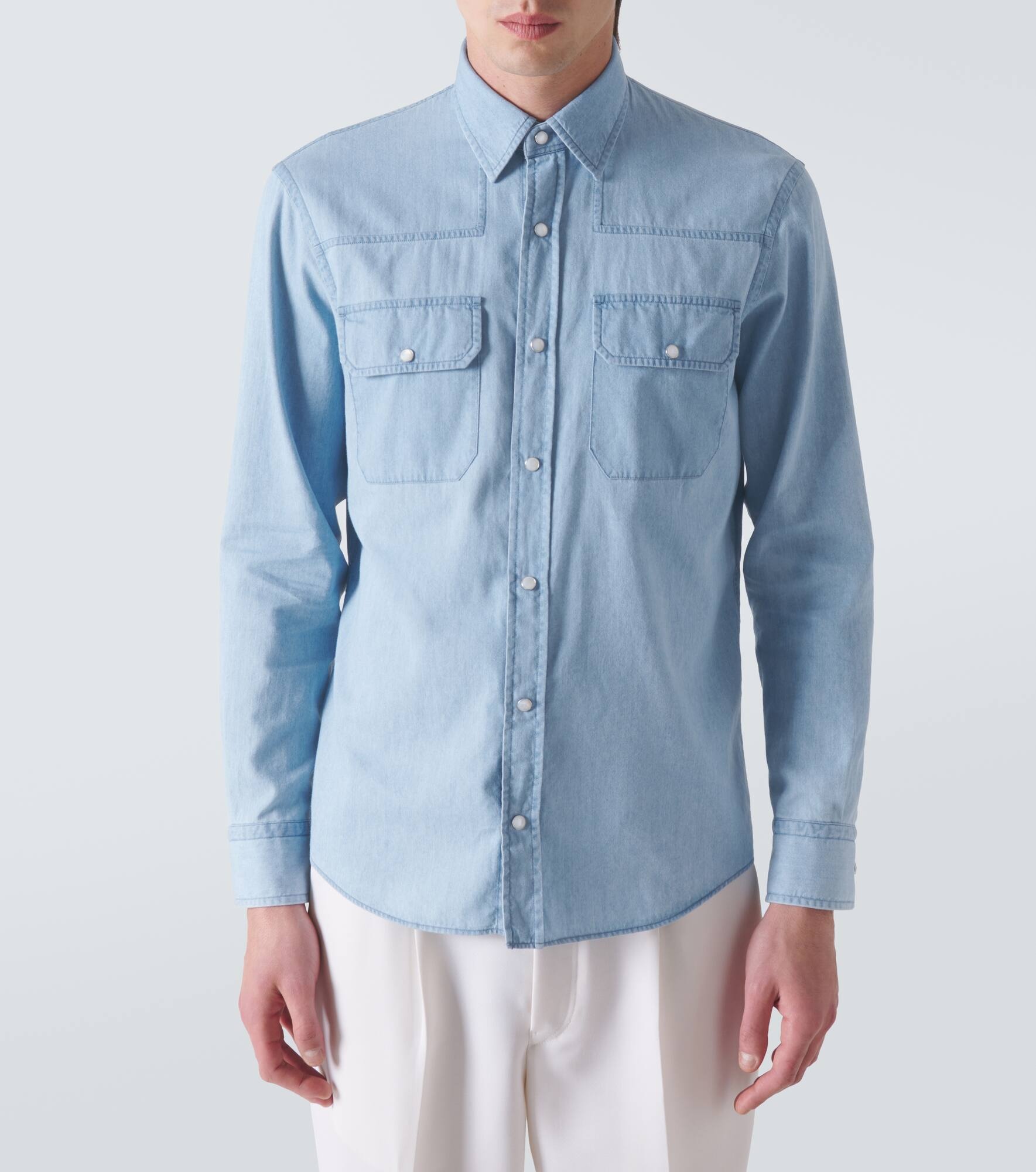 Denim Western shirt - 3