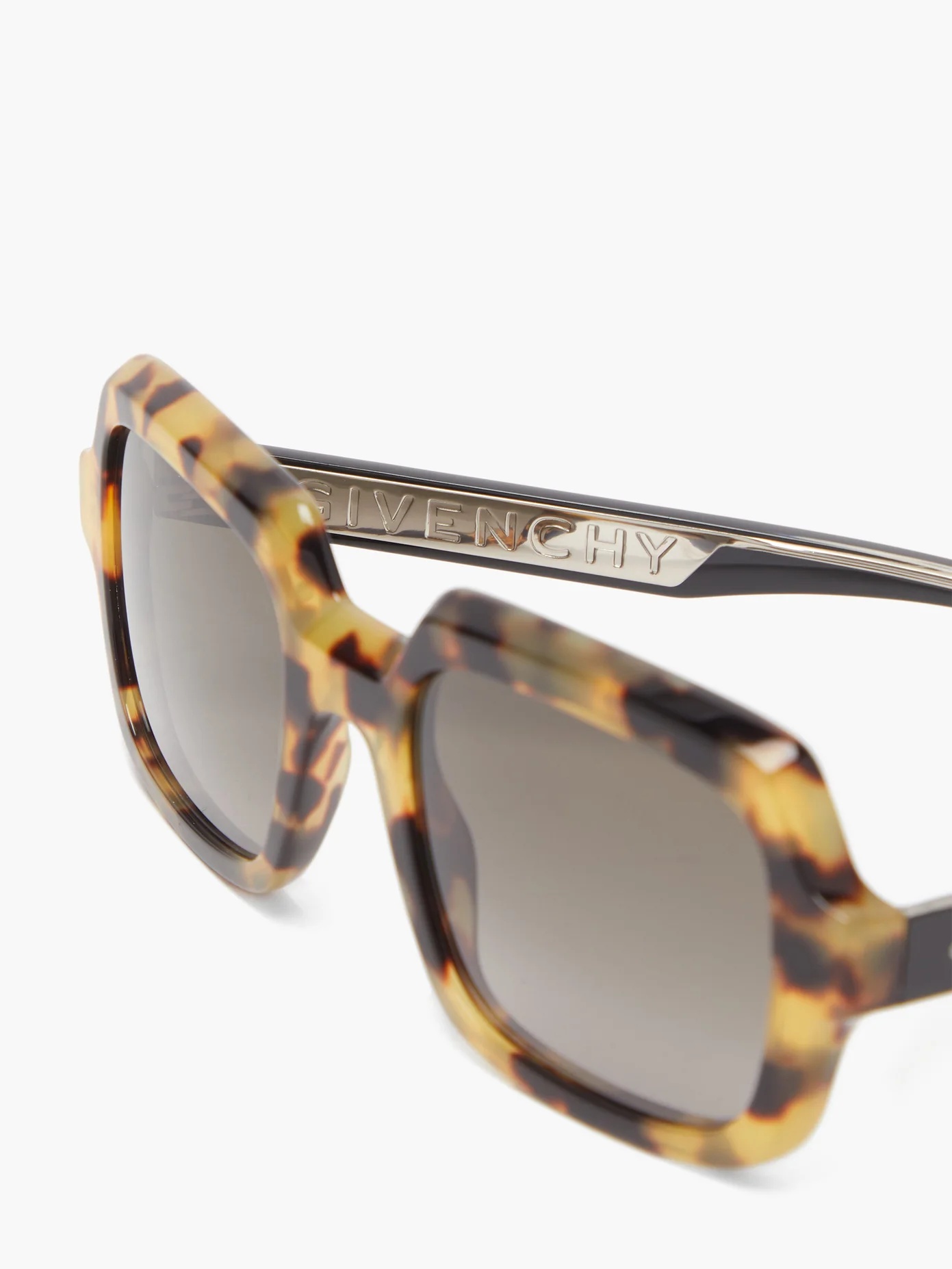 GV 7153/S squared tortoiseshell-acetate sunglasses - 3