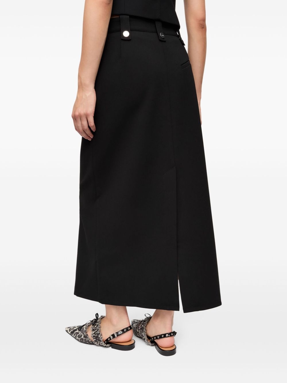 zip-up skirt - 4