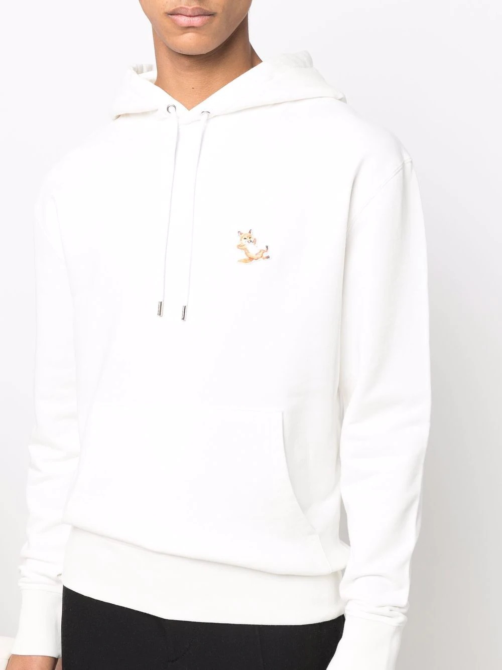 logo patch hoodie - 6