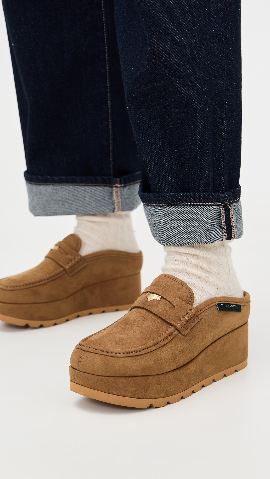 Sneak-Elyse Platform Loafer Slippers - 2