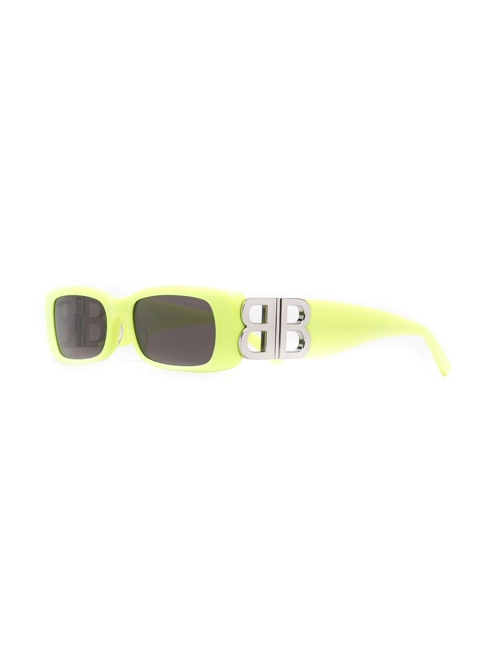 rectangle-frame logo sunglasses - 2