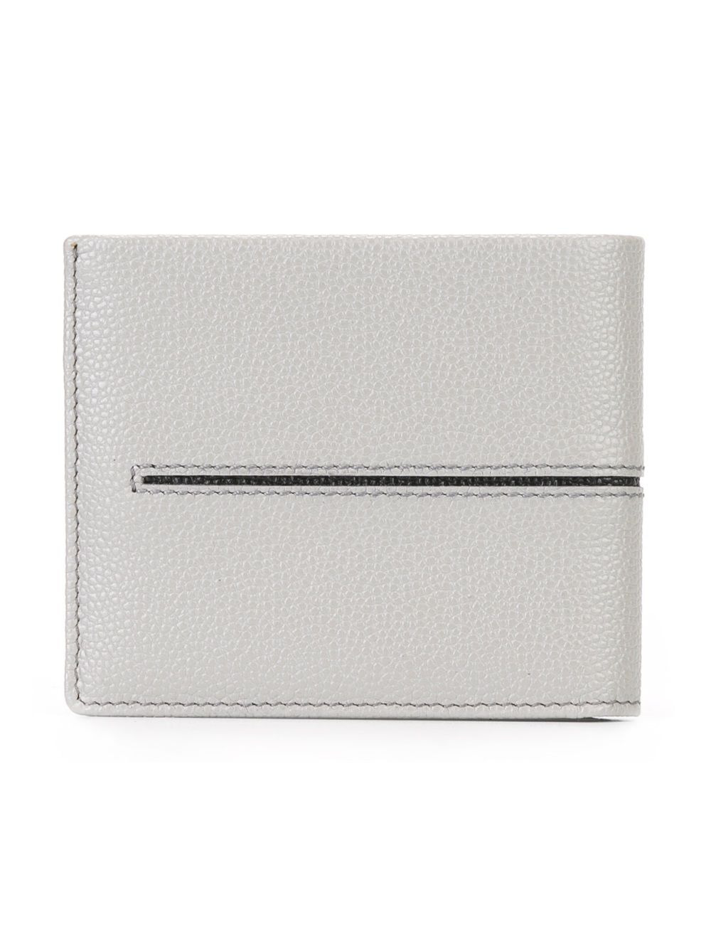 embossed line bi-fold wallet - 2