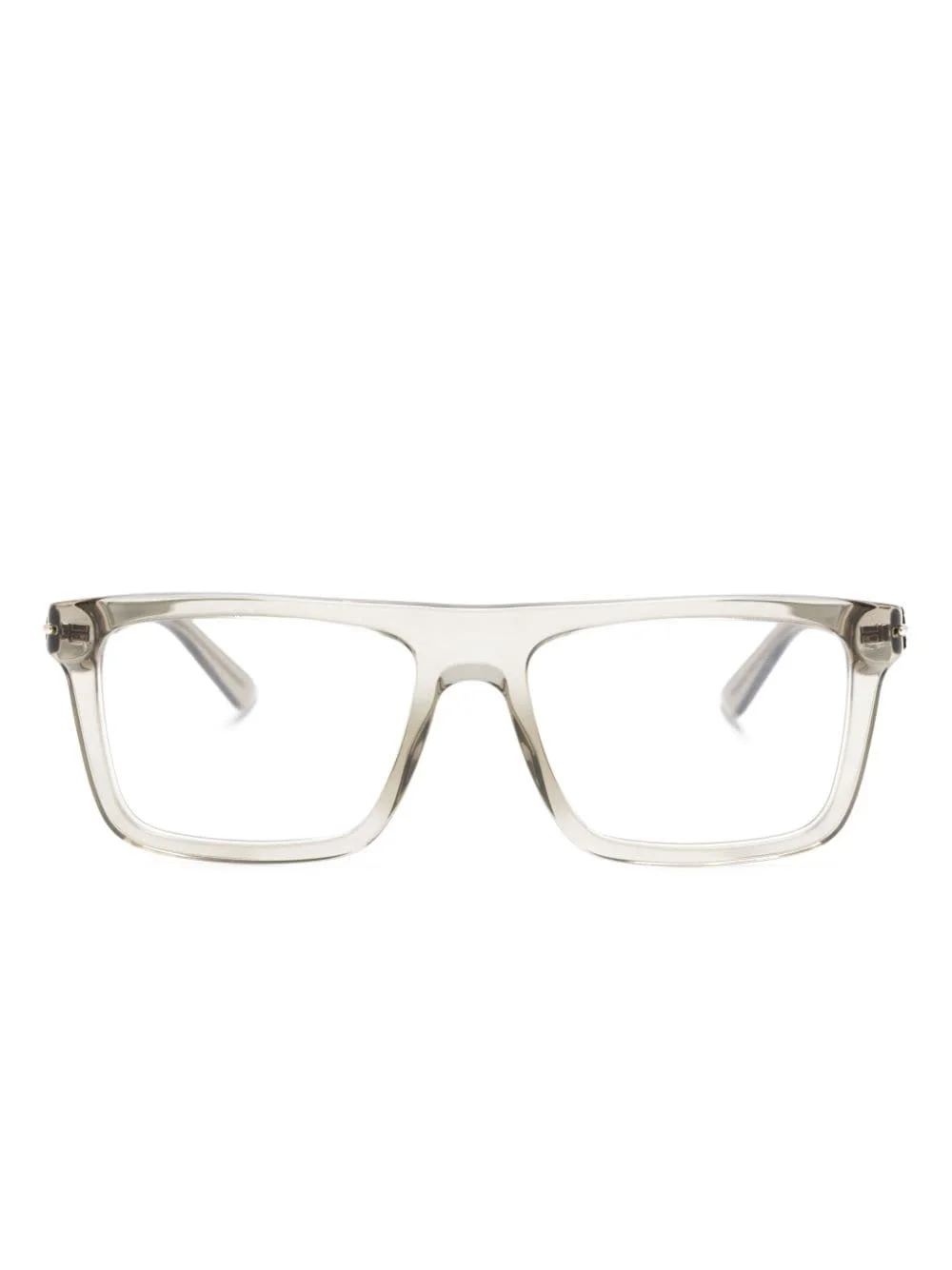 square-frame glasses - 1