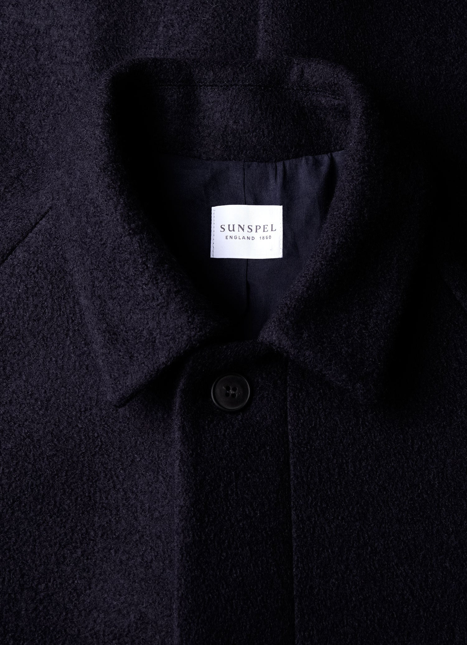 Boiled Wool Car Coat - 4