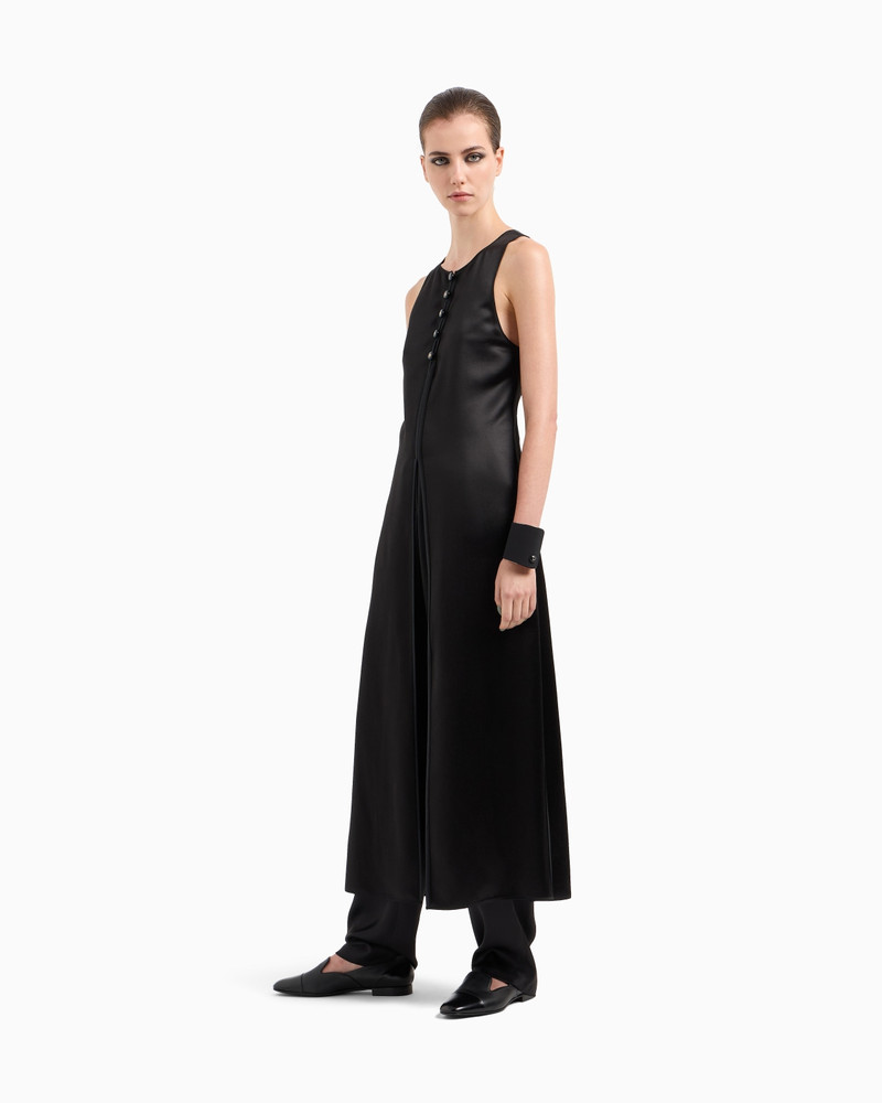 GIORGIO ARMANI TUSSAH SILK SATIN LONG GILET outlook