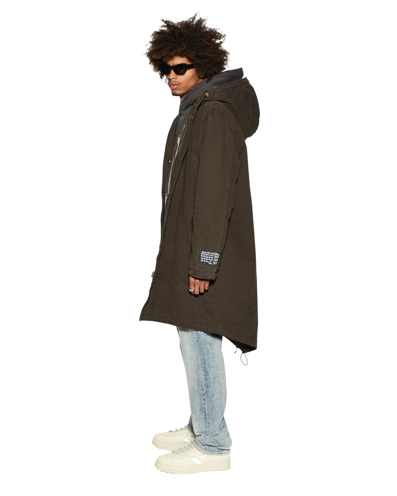 Ksubi RANGER PARKA DARK KHAKI outlook