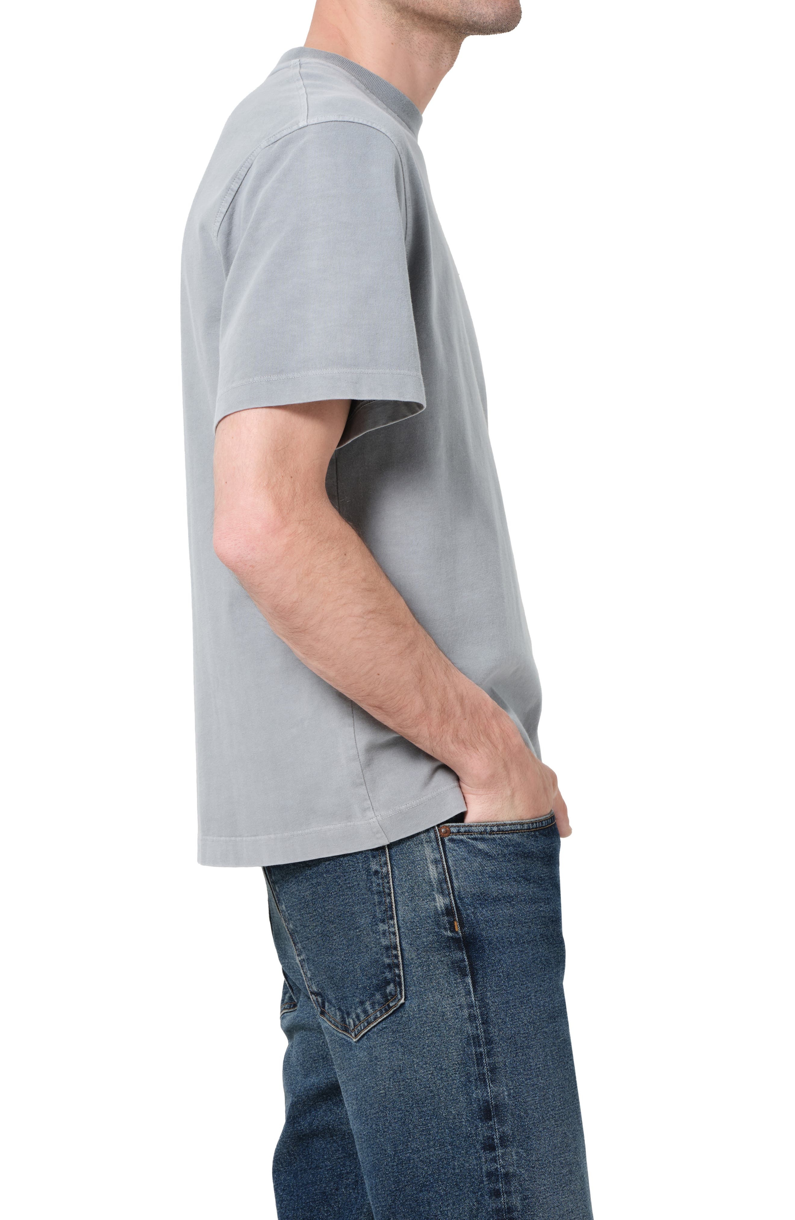 AGOLDE Asha Crewneck T-Shirt in Reflect at Nordstrom - 3