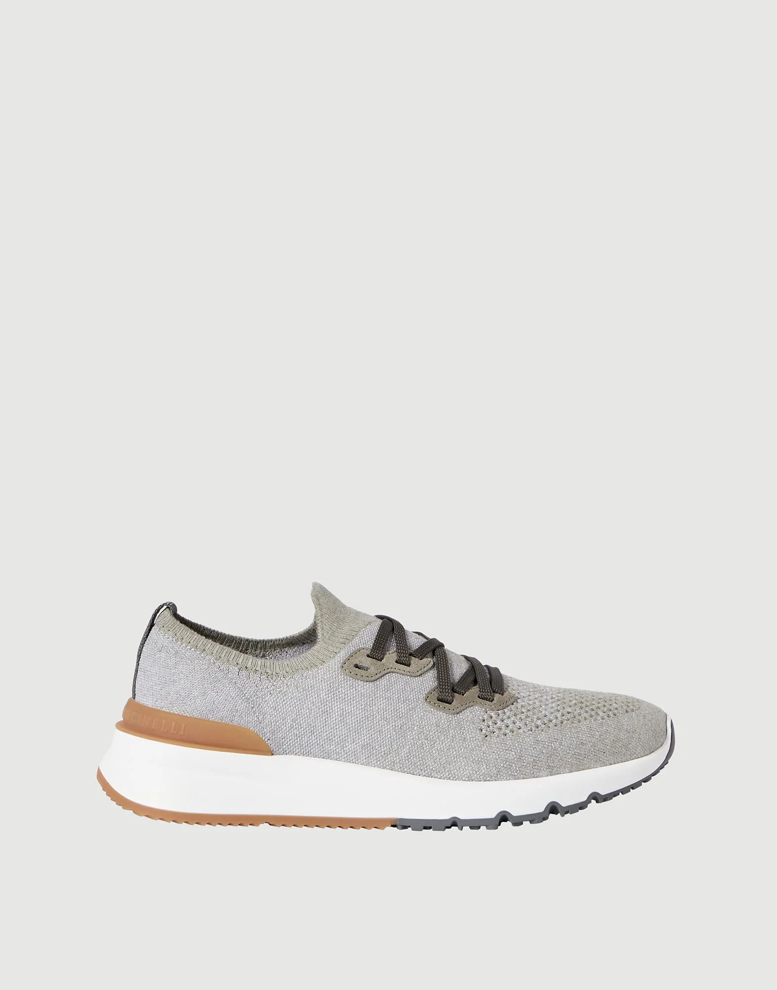 Cotton chiné knit runners - 1