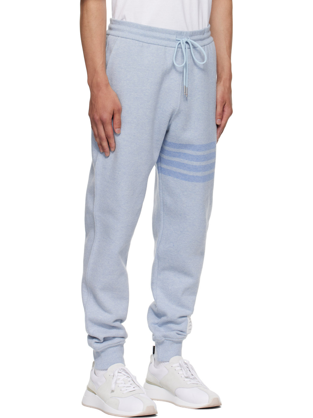 Blue Classic Loopback 4-Bar Sweatpants - 2