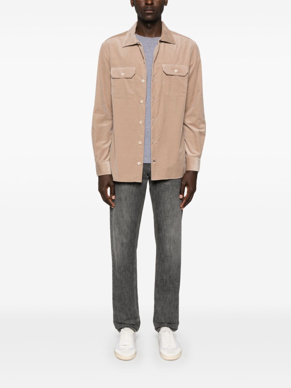 corduroy shirt - 2