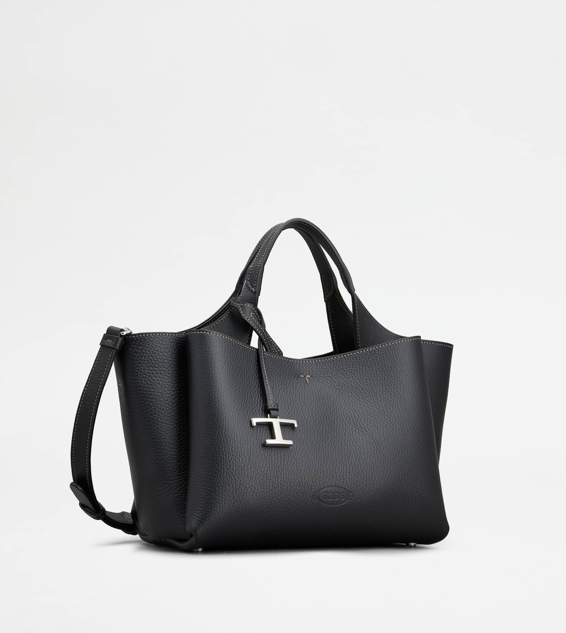 BAG IN LEATHER MINI - BLACK - 2