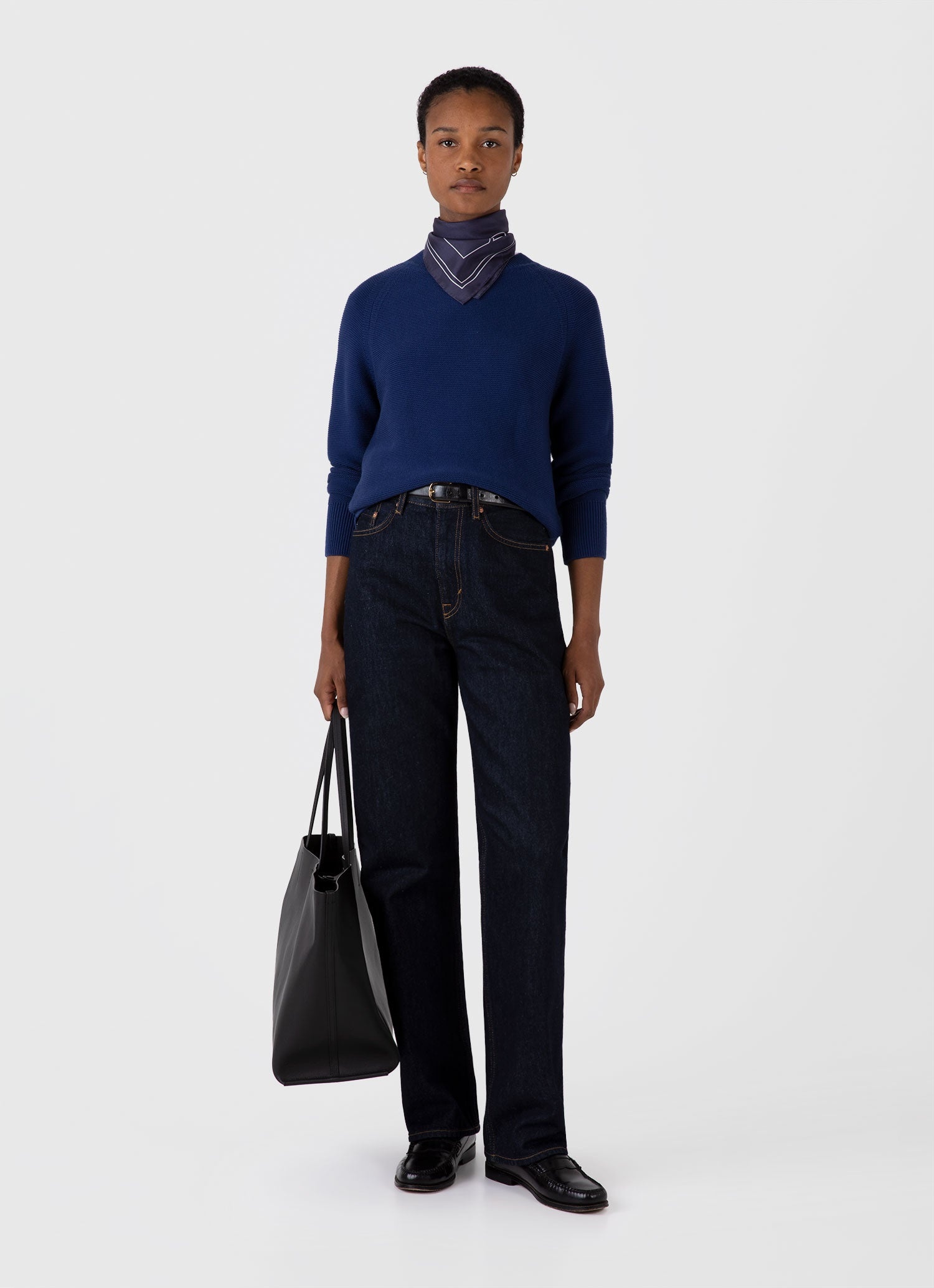 Textured Cotton Jumper - 2