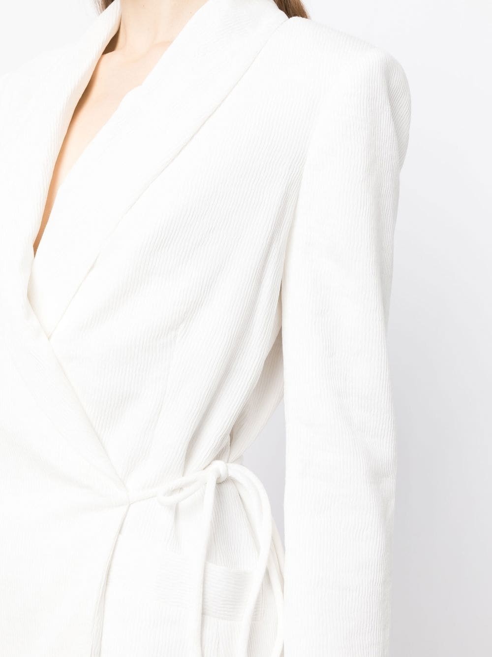 Everly tie-fastened blazer - 5