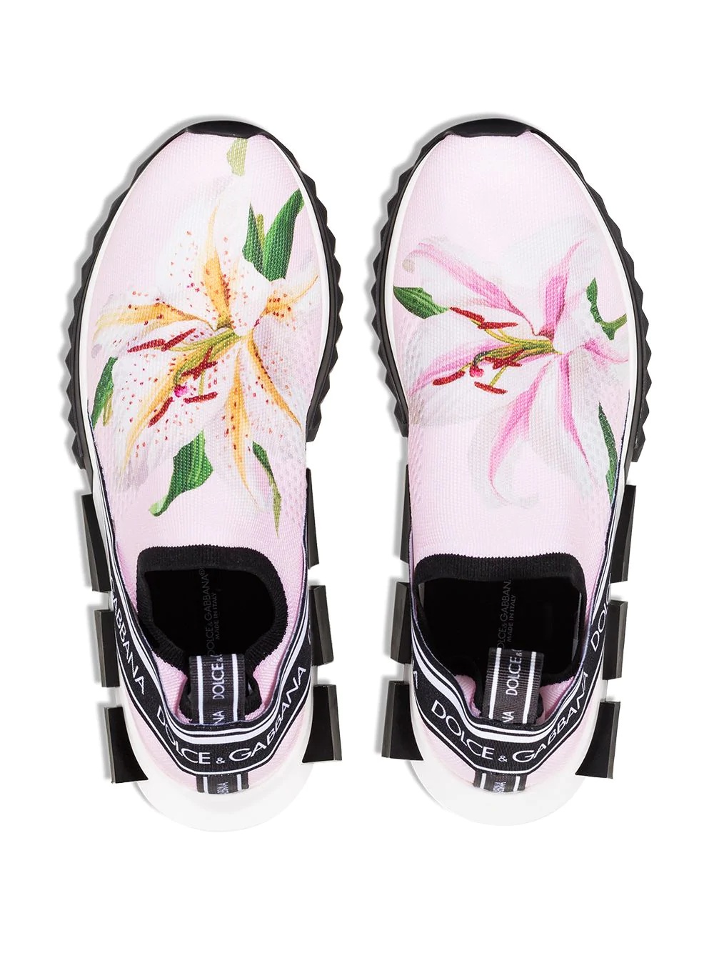 Sorrento lily print sneakers - 5