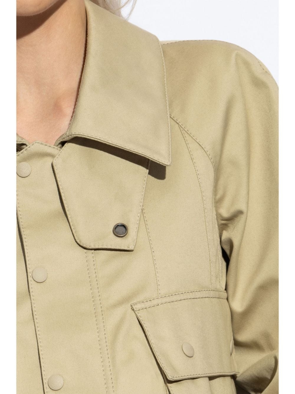 trapeze cotton jacket - 5