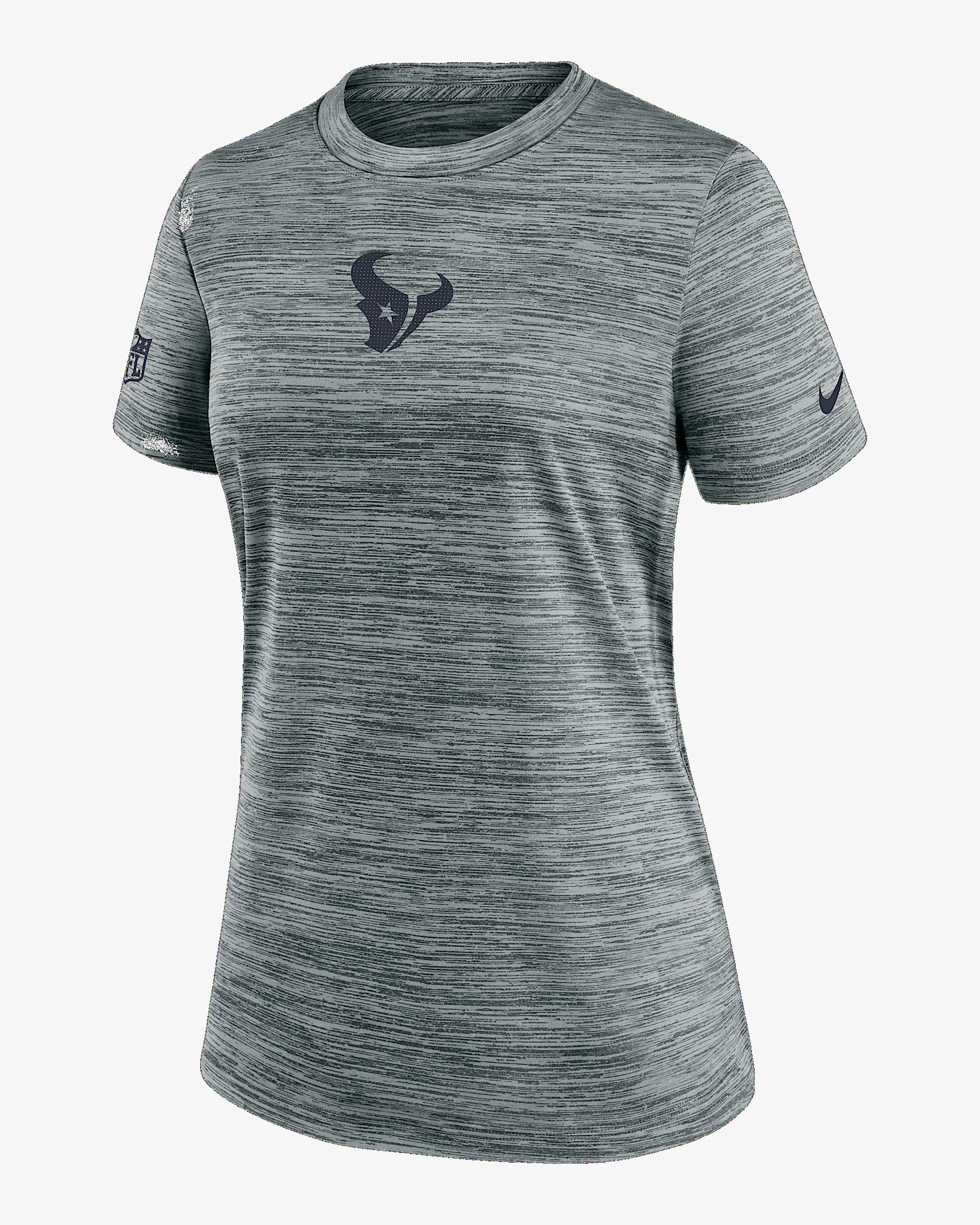 Houston Texans Sideline Team Issue Velocity Women's Nike Dri-FIT NFL T-Shirt - 1