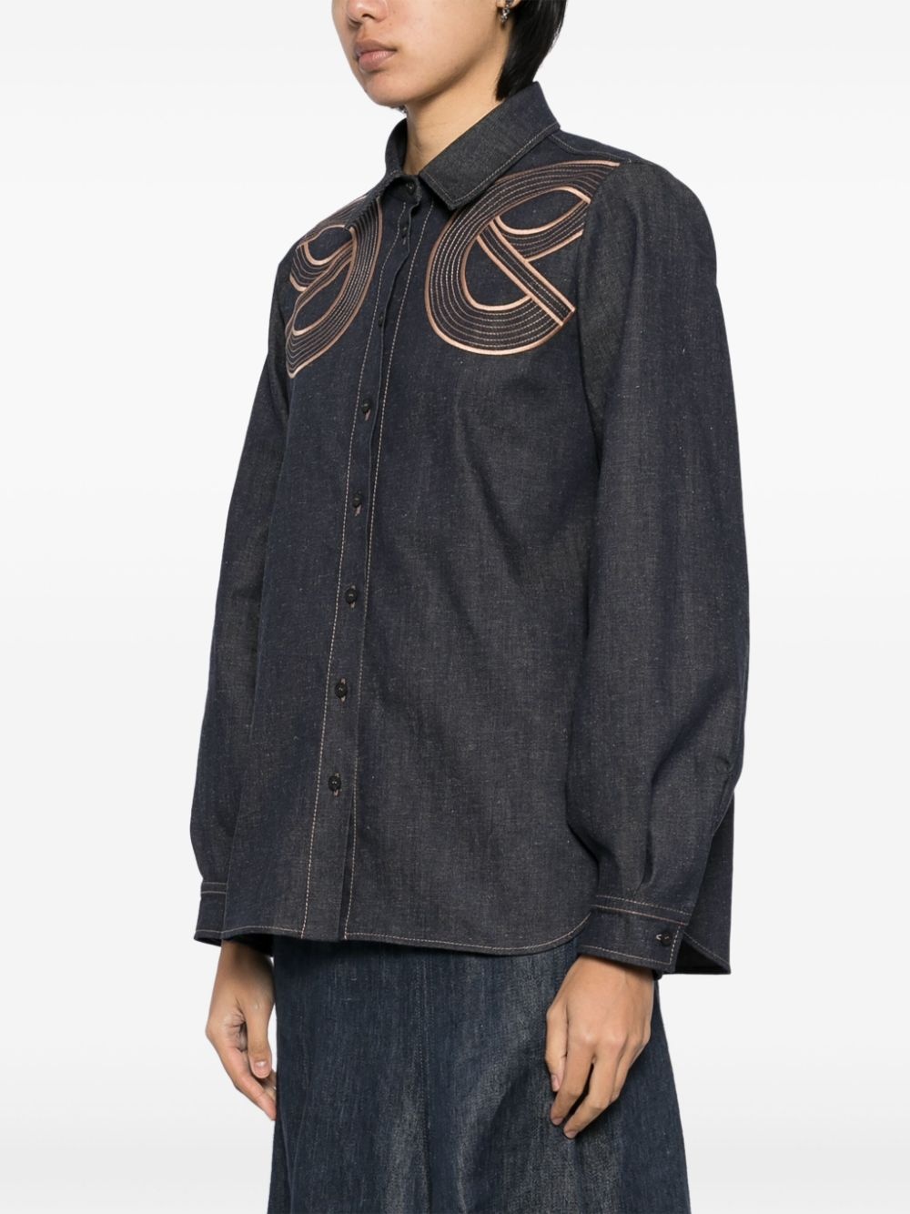 denim shirt - 3