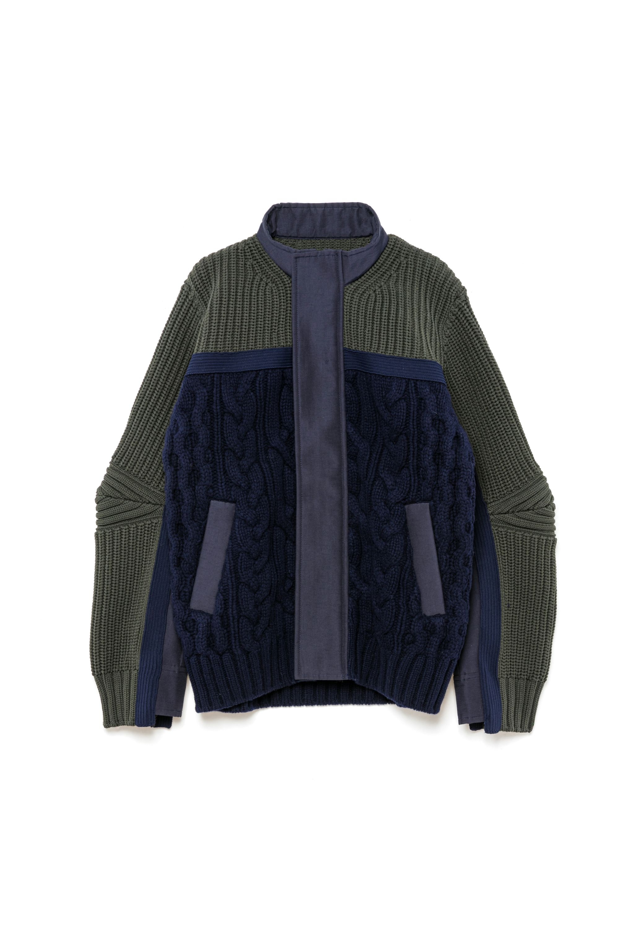 Knit Blouson - 1