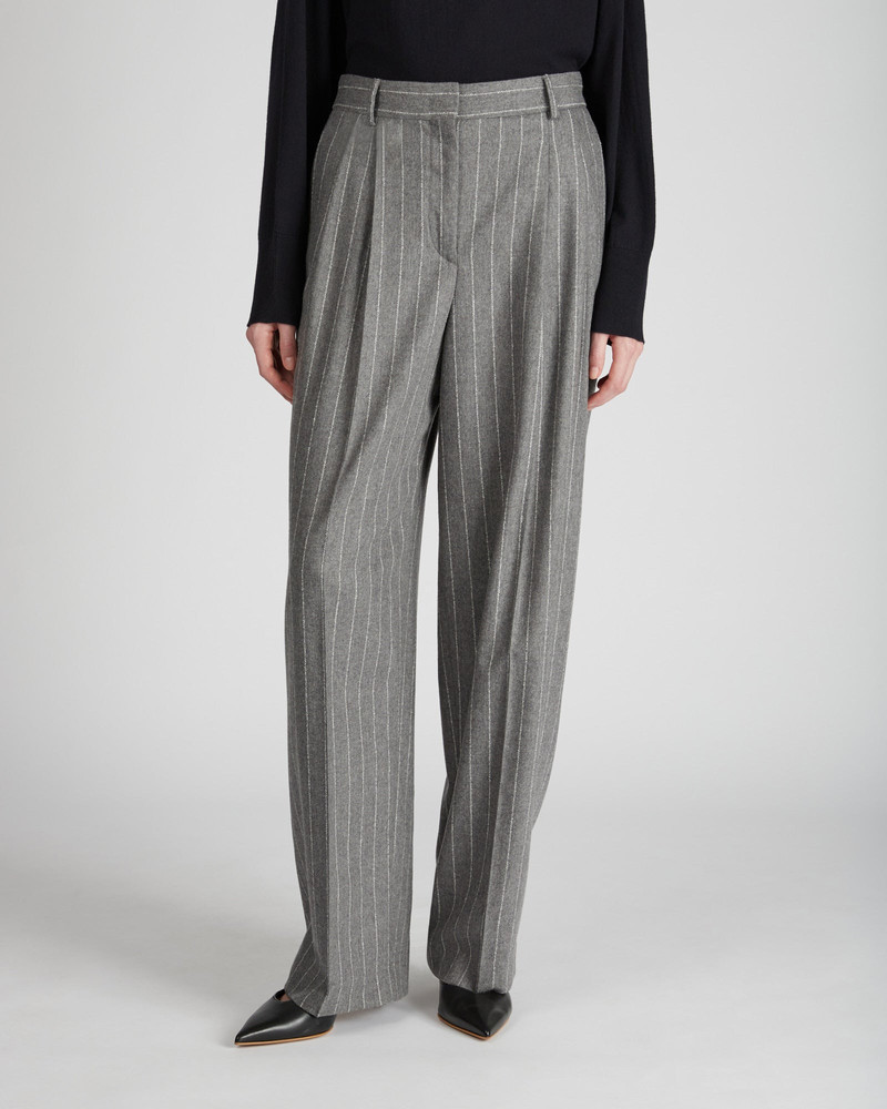 SLOWEAR Wide fit flannel trousers outlook