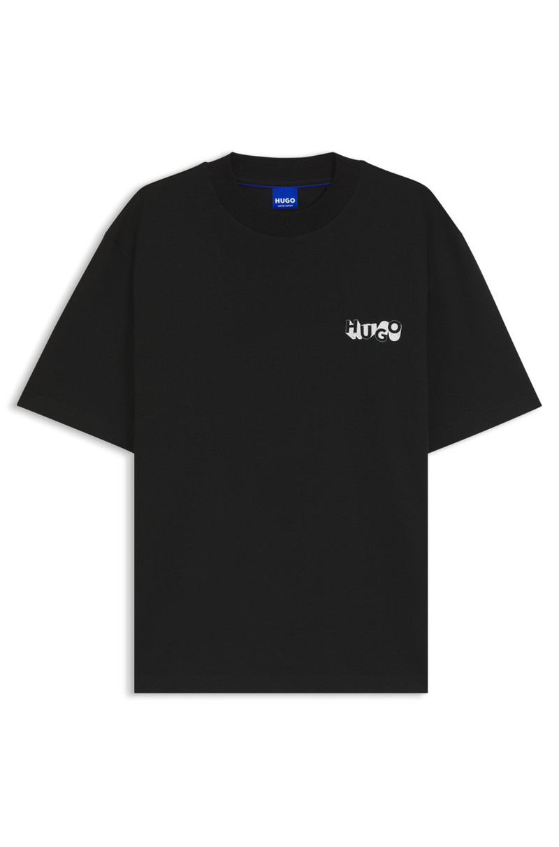 COTTON-JERSEY T-SHIRT WITH LOGO ARTWORK 1