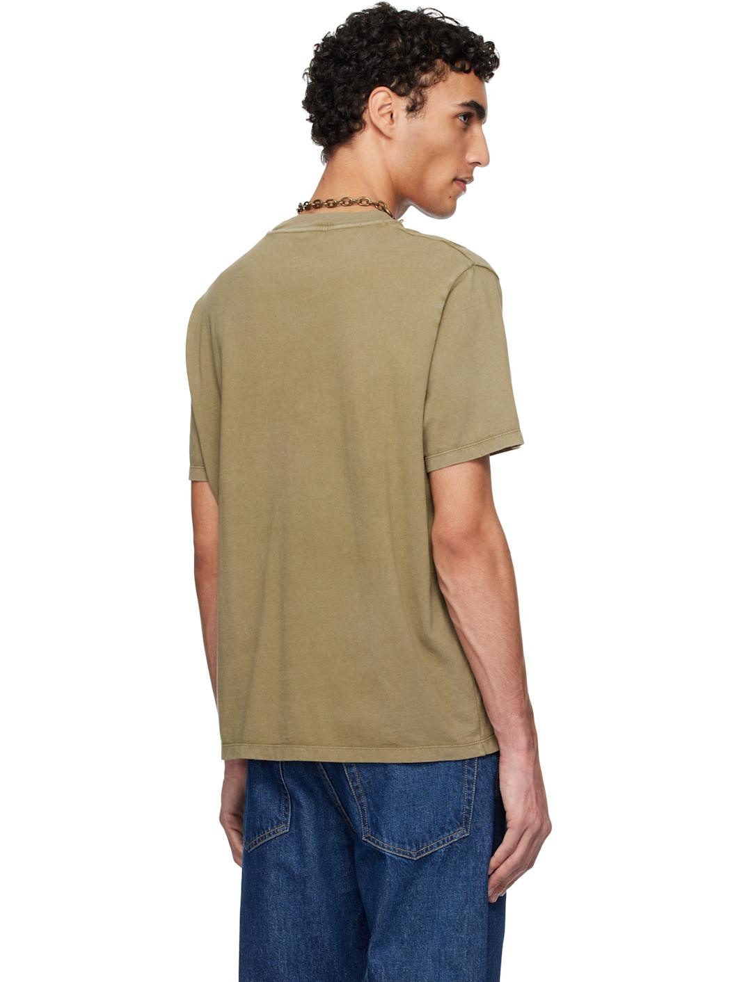 Khaki Box T-shirt - 3