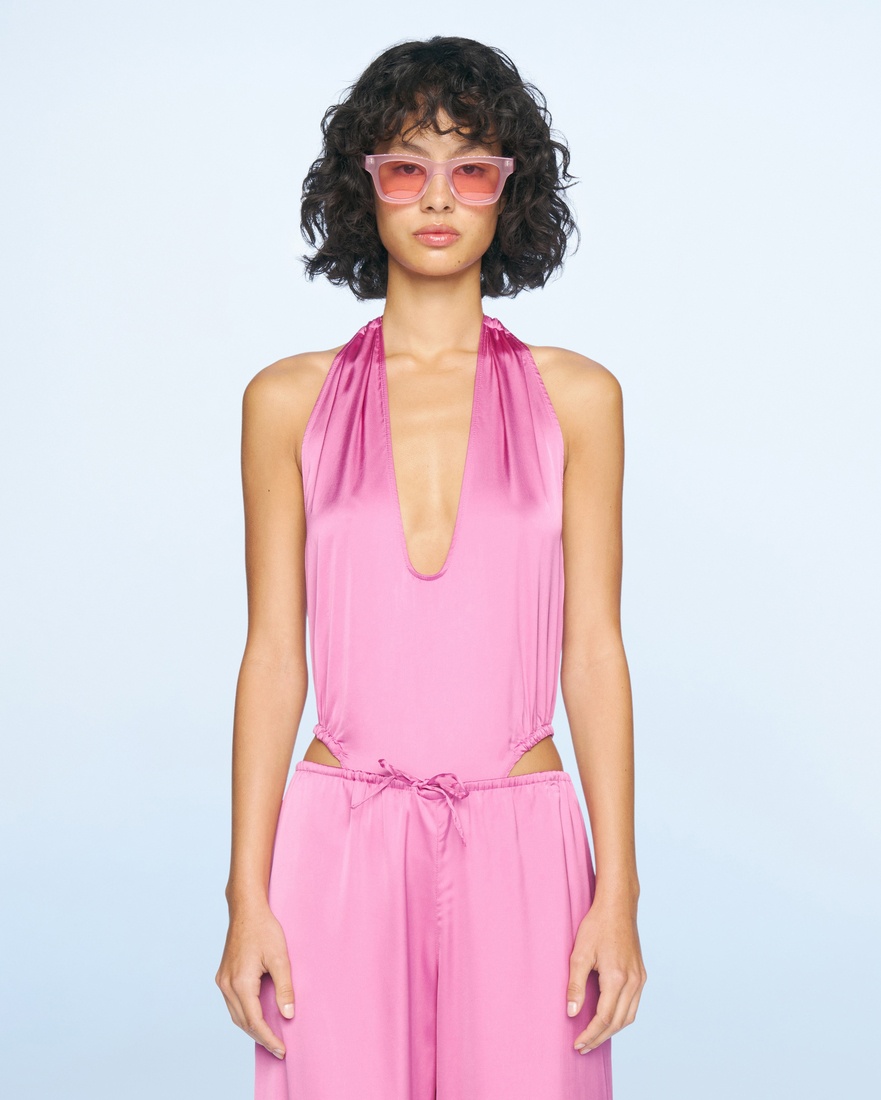 【関税込み】JACQUEMUS ピンク Le Body Mentalo ボディスーツ JACQUEMUSのピンク Le Body Mentalo ボディスーツがセール中
