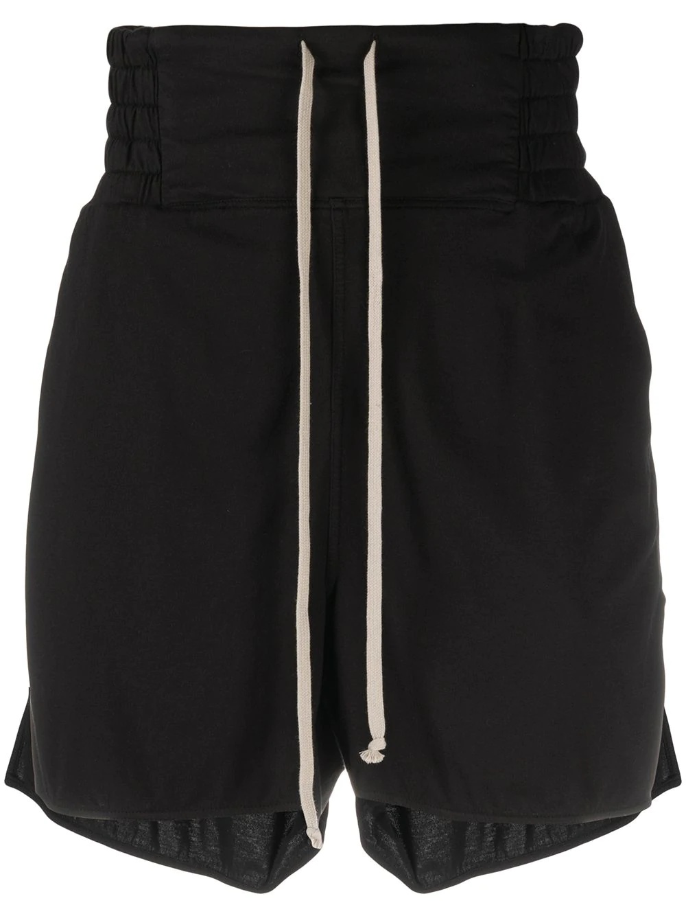 zip detail shorts - 1