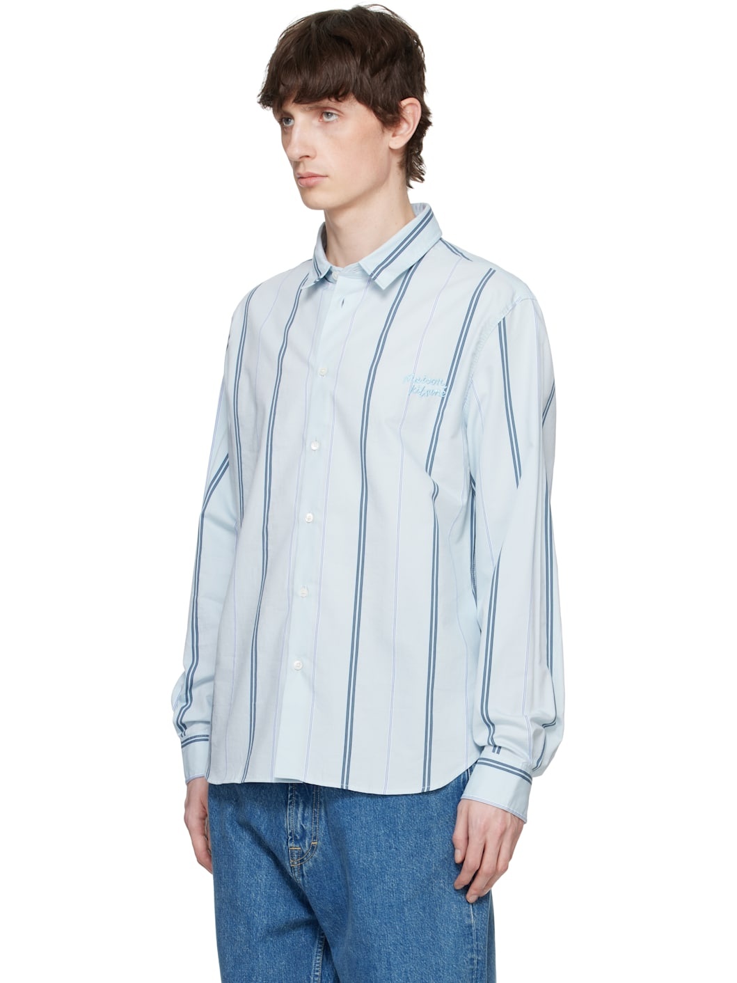 Blue Relaxed Shirt - 4