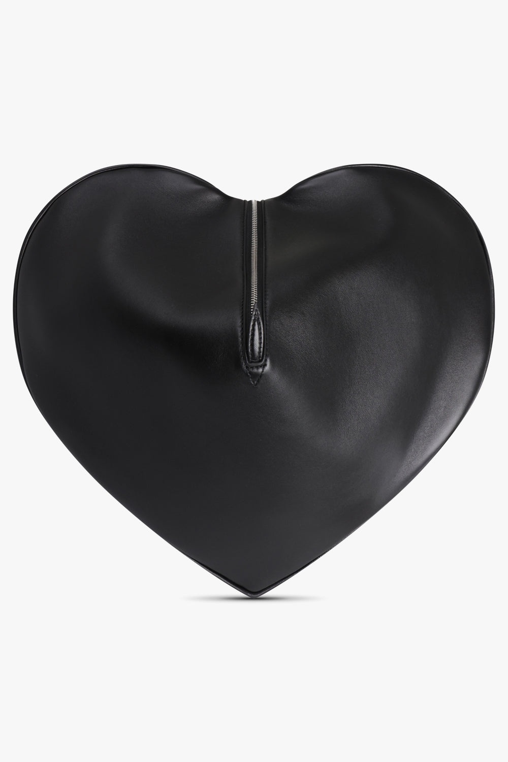 LE COEUR OVERSIZED LEATHER CLUTCH | BLACK - 2