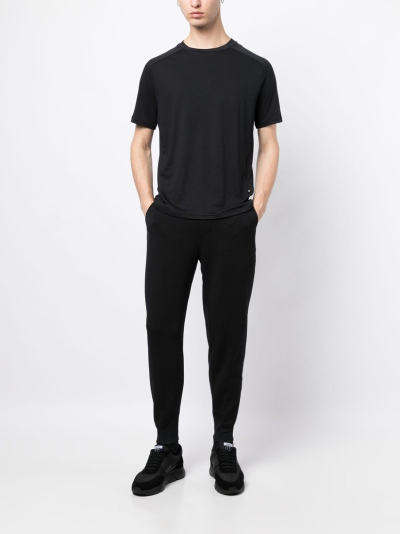 On drawstring elasticated-waistband track pants outlook