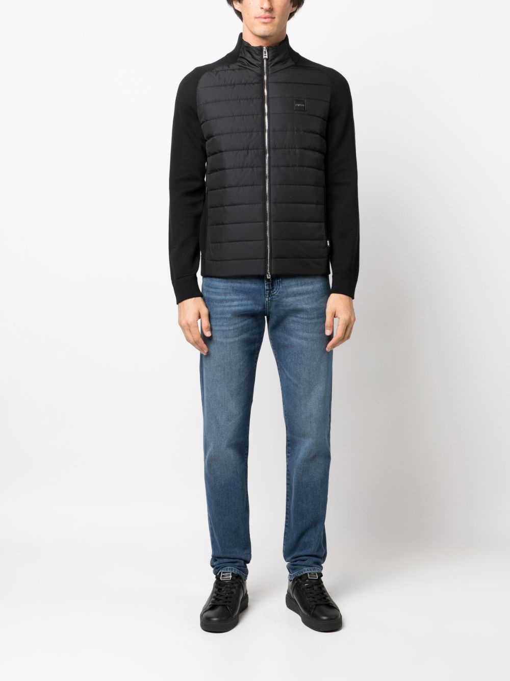 tapered-leg mid-waist jeans - 2