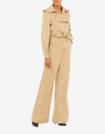 Moschino COTTON CLOTH JUMPSUIT outlook