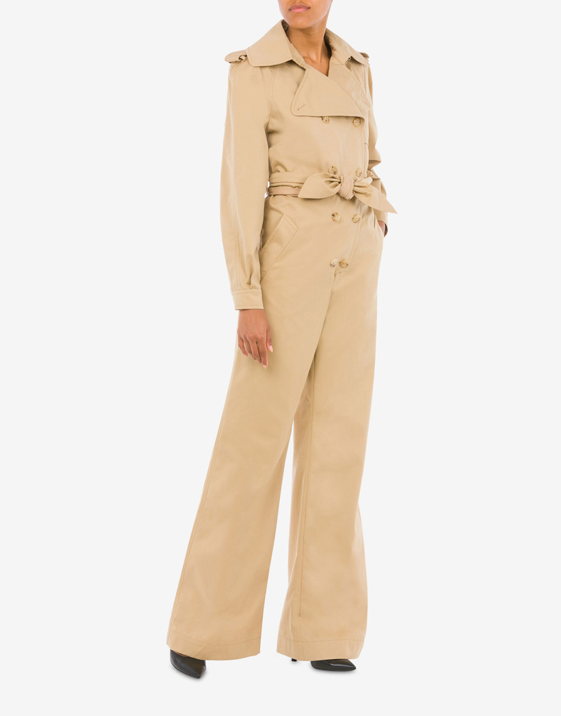 Moschino COTTON CLOTH JUMPSUIT outlook