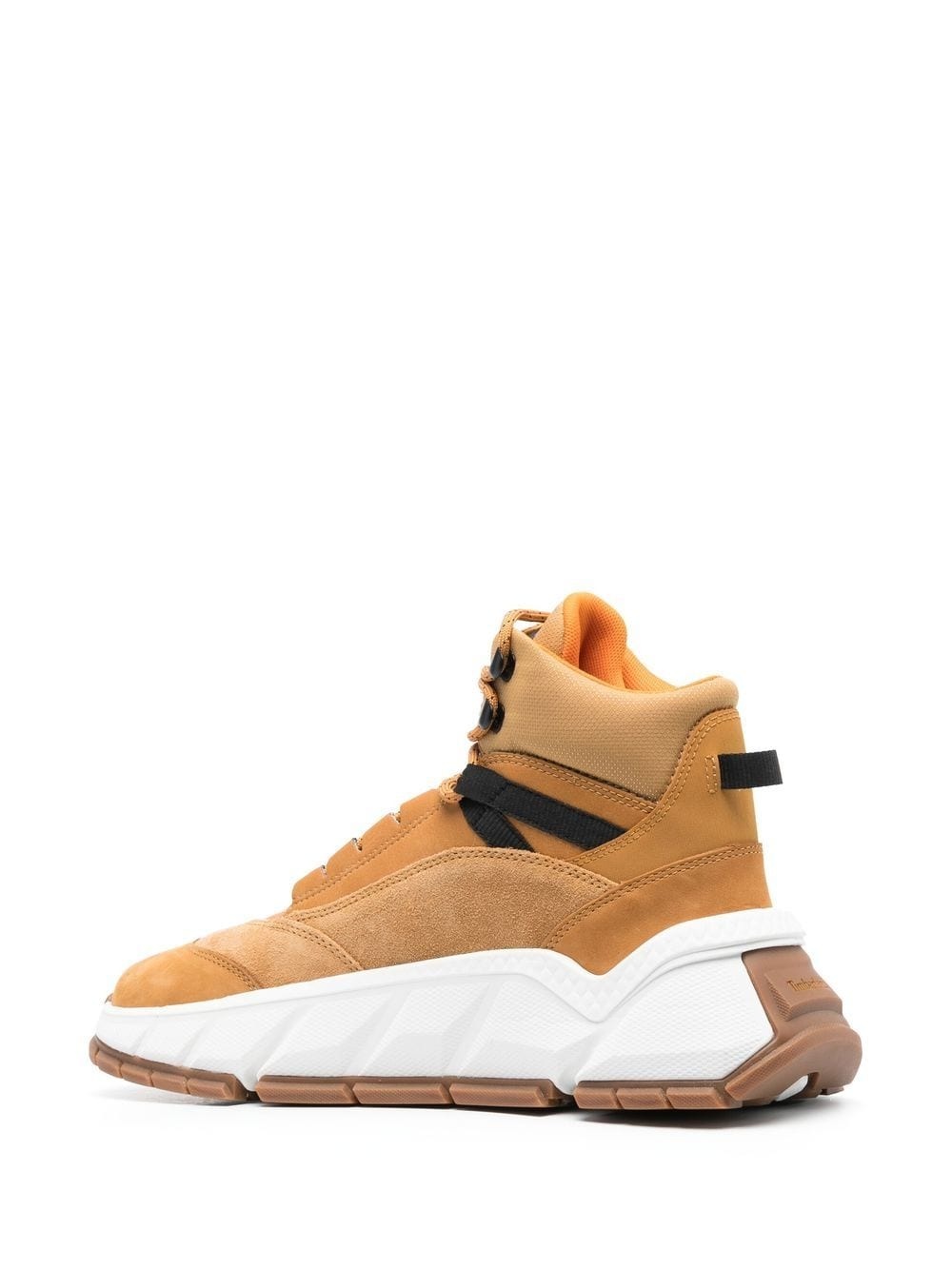 suede lace-up sneaker boots - 3