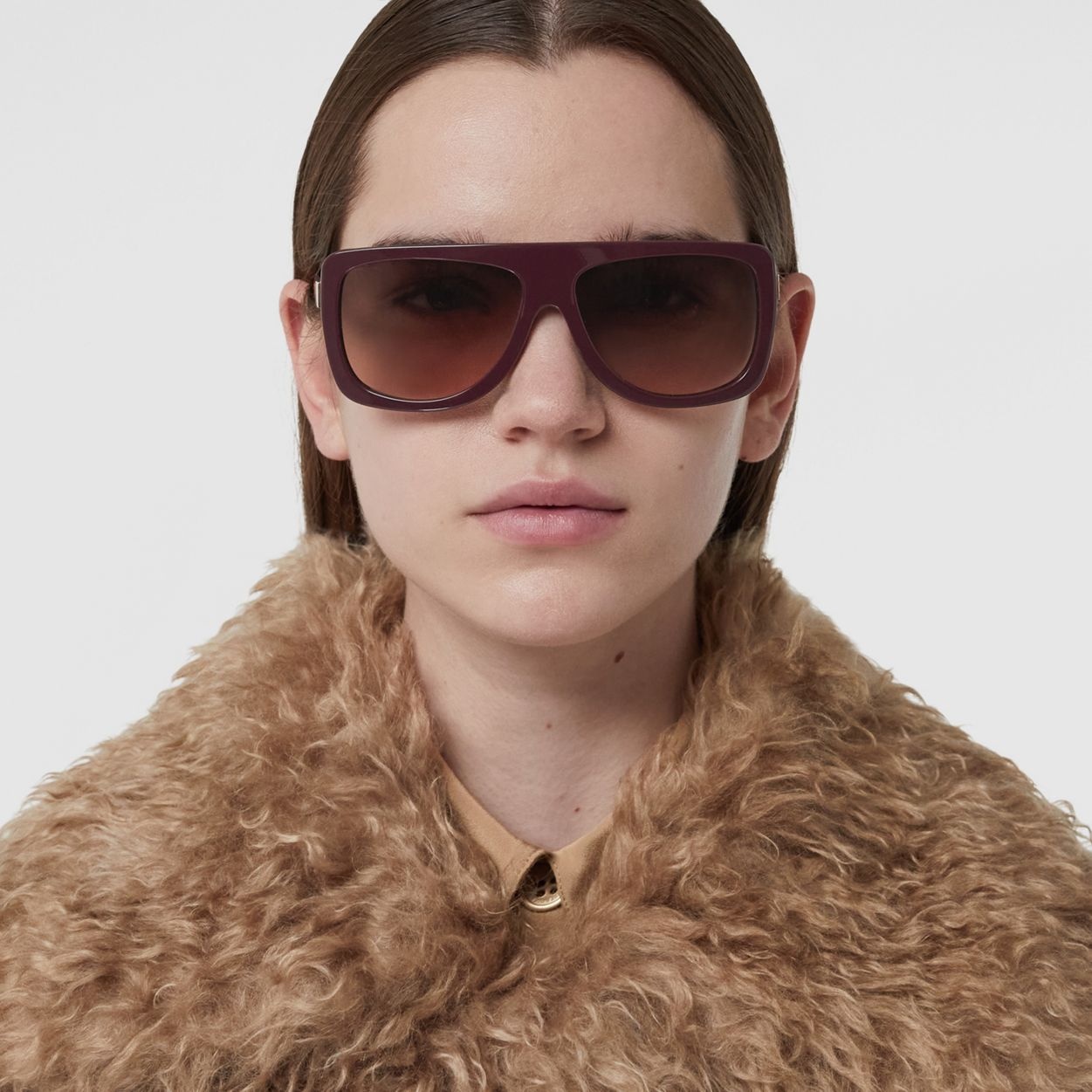 Hardware Detail Square Frame Sunglasses 3