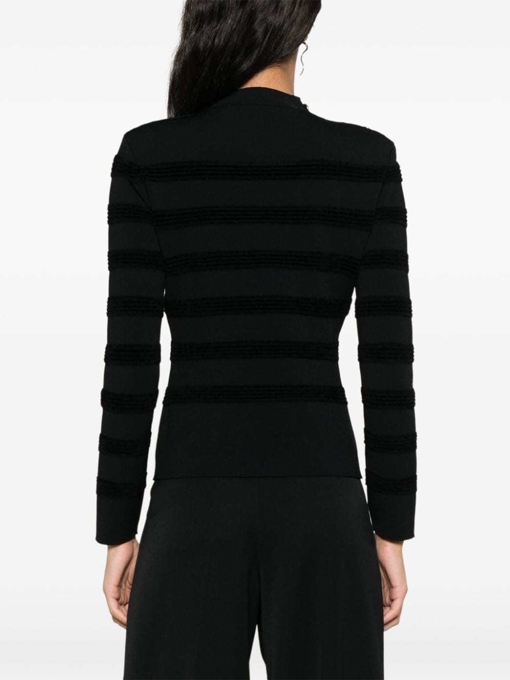 striped sweater - 4