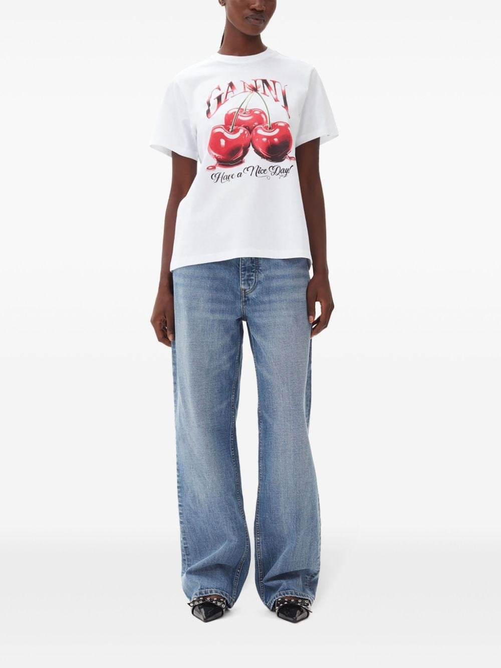 Cherry organic cotton t-shirt - 6