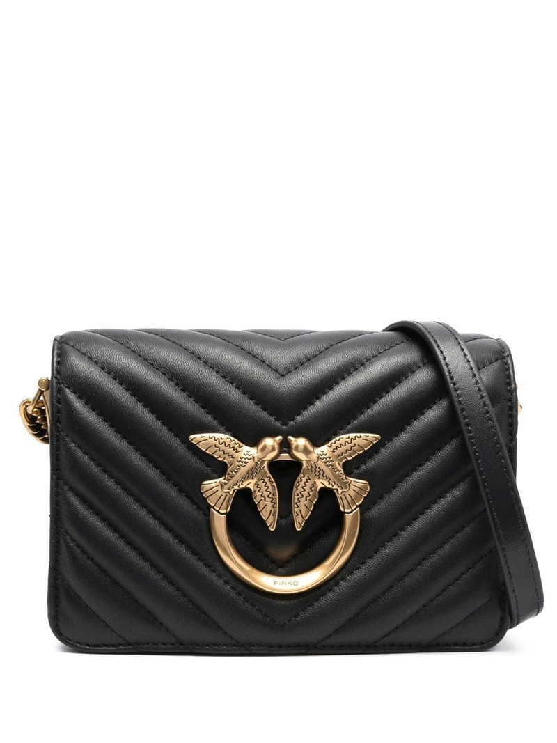 mini chevron-quilted Click Love bag 1