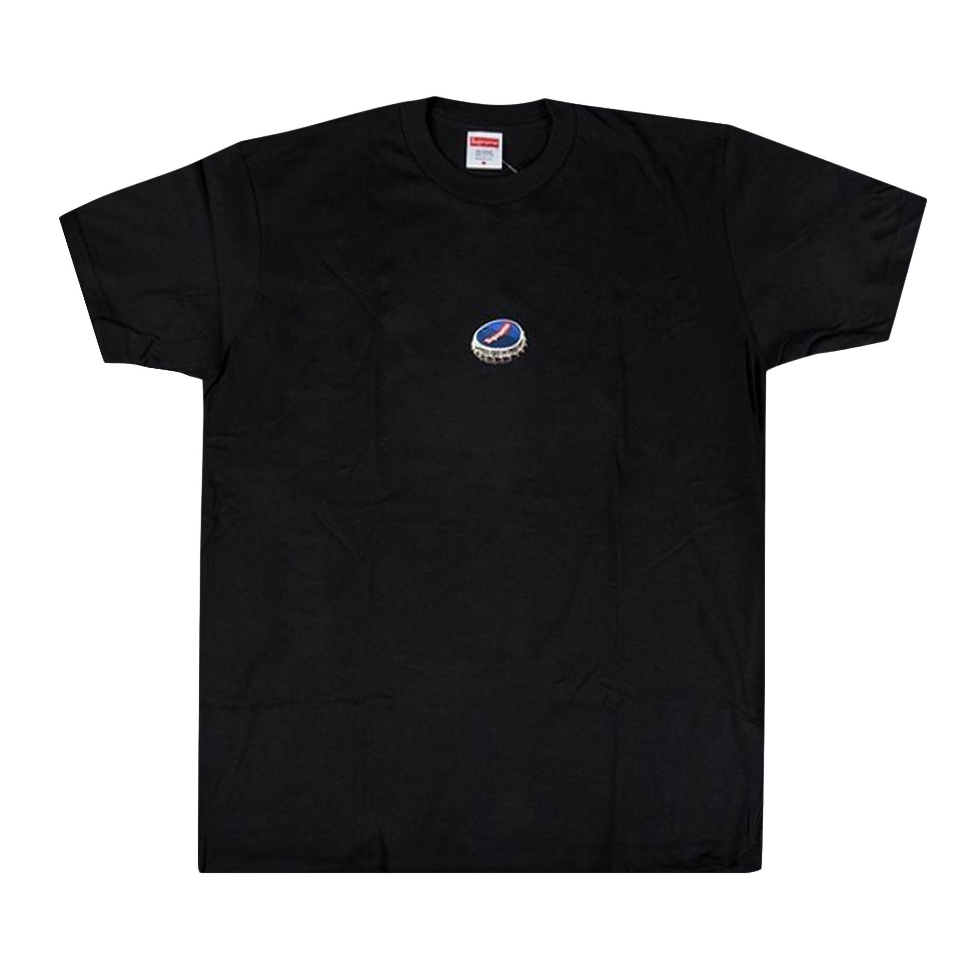 Supreme Bottle Cap Tee 'Black' - 1