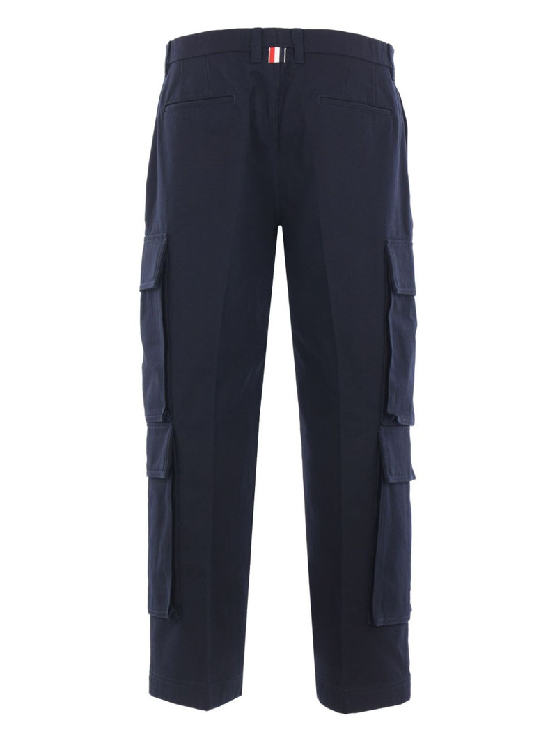 Thom Browne multi-pocket cotton trousers outlook
